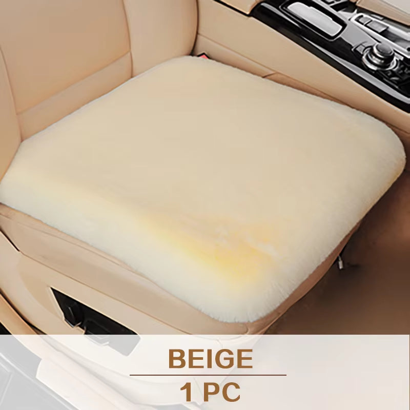 Transform Your Drive with Our Cozy Plush Seat Cover Cushion for Chevrolet, Citroen, Infiniti, HAVAL, and Peugeot - Perfect for Winter Comfort!