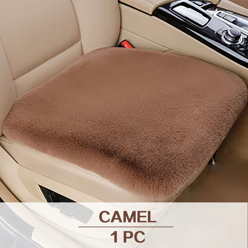 Transform Your Drive with Our Cozy Plush Seat Cover Cushion for Chevrolet, Citroen, Infiniti, HAVAL, and Peugeot - Perfect for Winter Comfort!