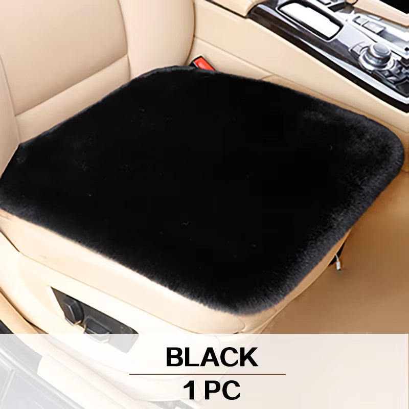 Transform Your Drive with Our Cozy Plush Seat Cover Cushion for Chevrolet, Citroen, Infiniti, HAVAL, and Peugeot - Perfect for Winter Comfort!
