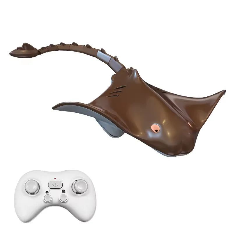 Exciting 2.4G Remote Control Dolphin Shark Manta Ray Electric Toy - Perfect Outdoor Water Play for Kids 6-12 Years!