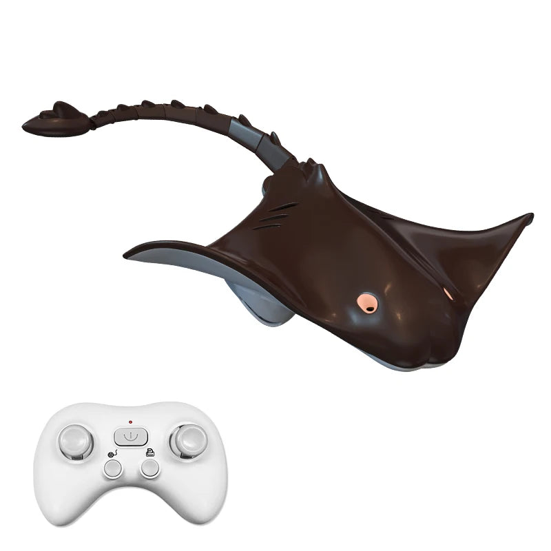 Exciting 2.4G Remote Control Dolphin Shark Manta Ray Electric Toy - Perfect Outdoor Water Play for Kids 6-12 Years!