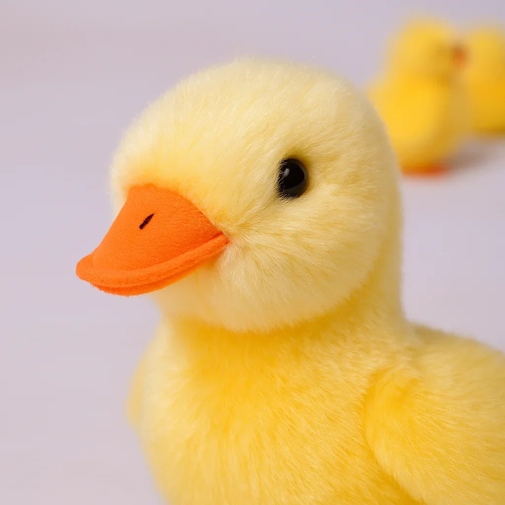 Adorable Realistic Plush Chick and Duck Toys - The Perfect Soft and Safe Gift for Kids!