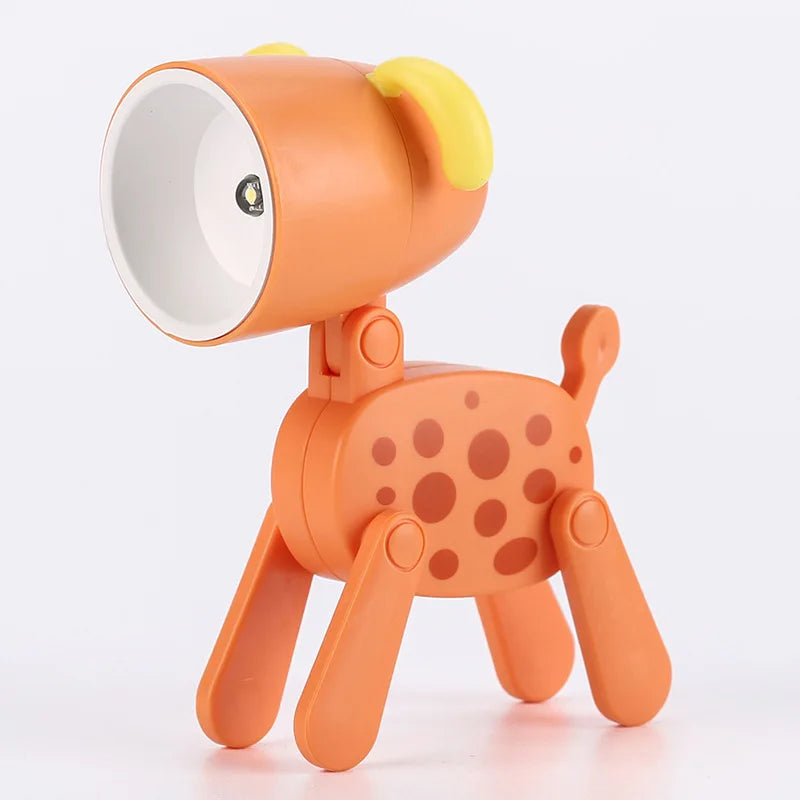 Adorable LED Night Light - Mini Folding Desk Lamp in Cute Animal Designs for Cozy Home Decor and Perfect Gift