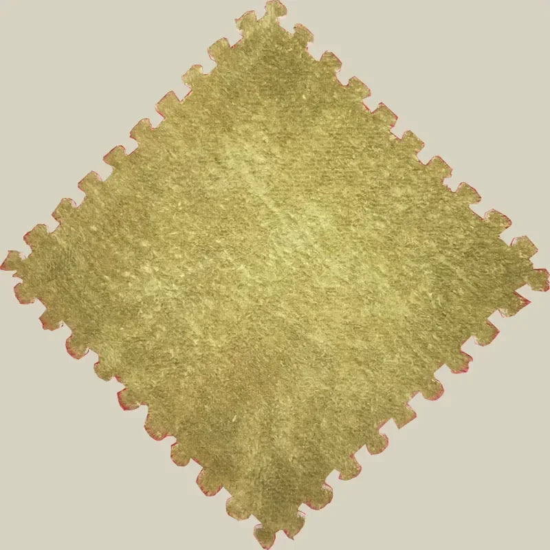 Cozy 30x30CM Soft Plush Rug for Kids - Versatile Play Mat & Puzzle Carpet for Bedrooms and Play Areas
