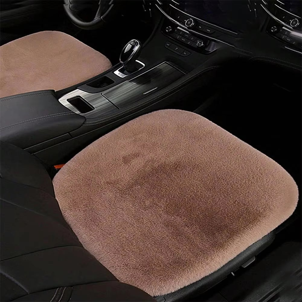 Transform Your Drive with Our Cozy Plush Seat Cover Cushion for Chevrolet, Citroen, Infiniti, HAVAL, and Peugeot - Perfect for Winter Comfort!